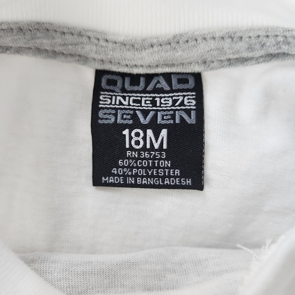 Quad Seven Baby Boys Pants Shirt set. Size 18 Months. New. - Picture 6 of 6